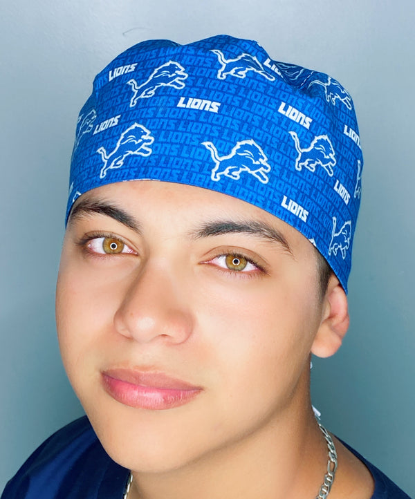 Detriot Football Team Unisex Sport Scrub Cap