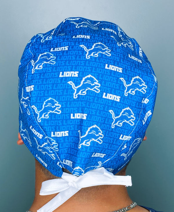 Detriot Football Team Unisex Sport Scrub Cap