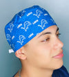 Detriot Football Team Unisex Sport Scrub Cap