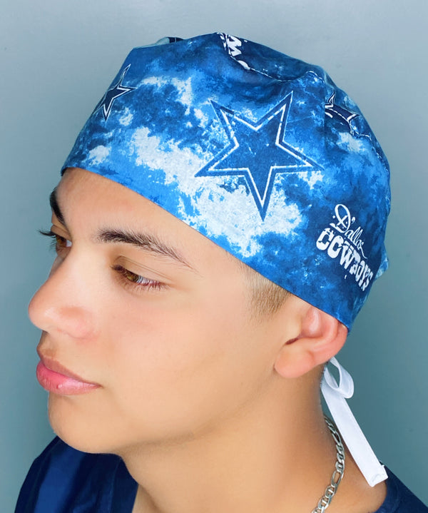 Dallas Football Team Unisex Sport Scrub Cap