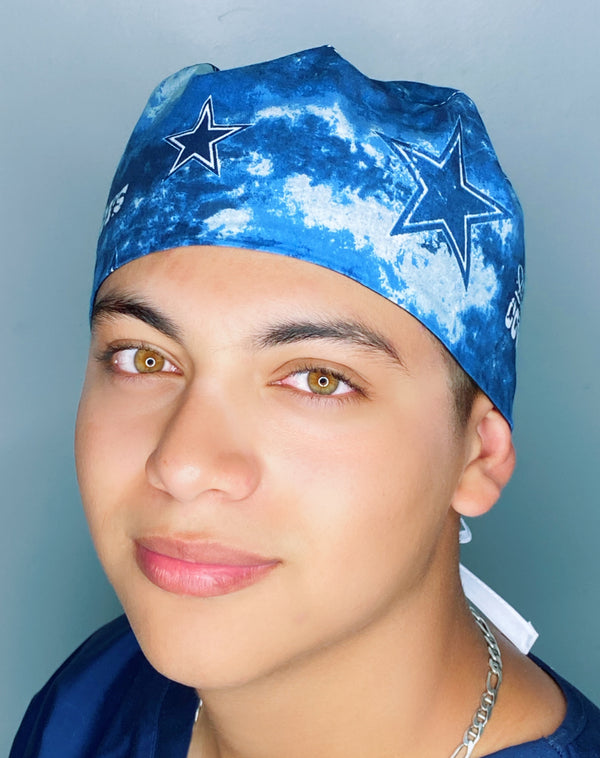 Dallas Football Team Unisex Sport Scrub Cap