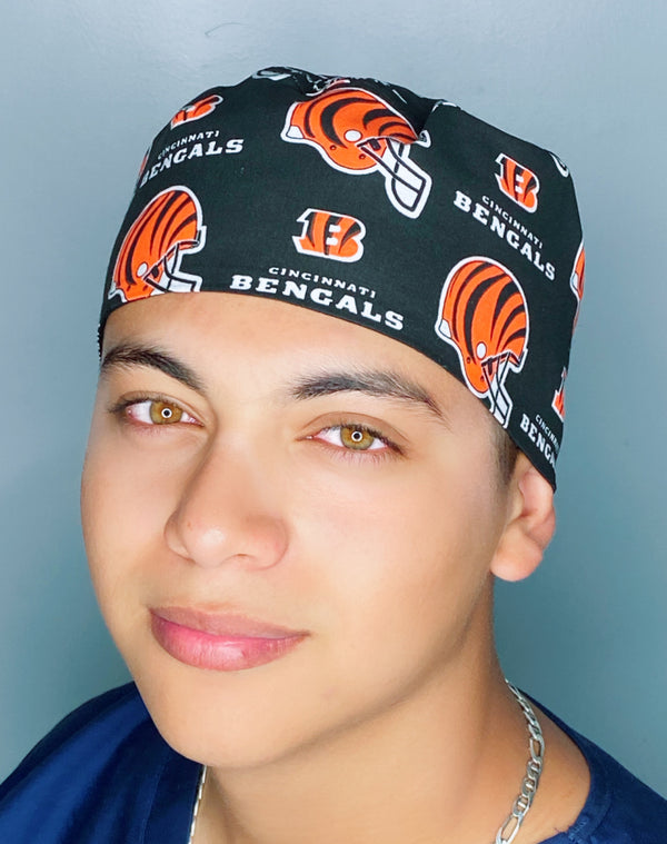Cincinnati Football Team Unisex Sport Scrub Cap
