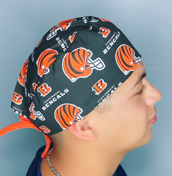 Cincinnati Football Team Unisex Sport Scrub Cap