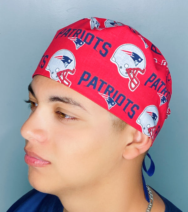 New England Football Team Unisex Sport Scrub Cap