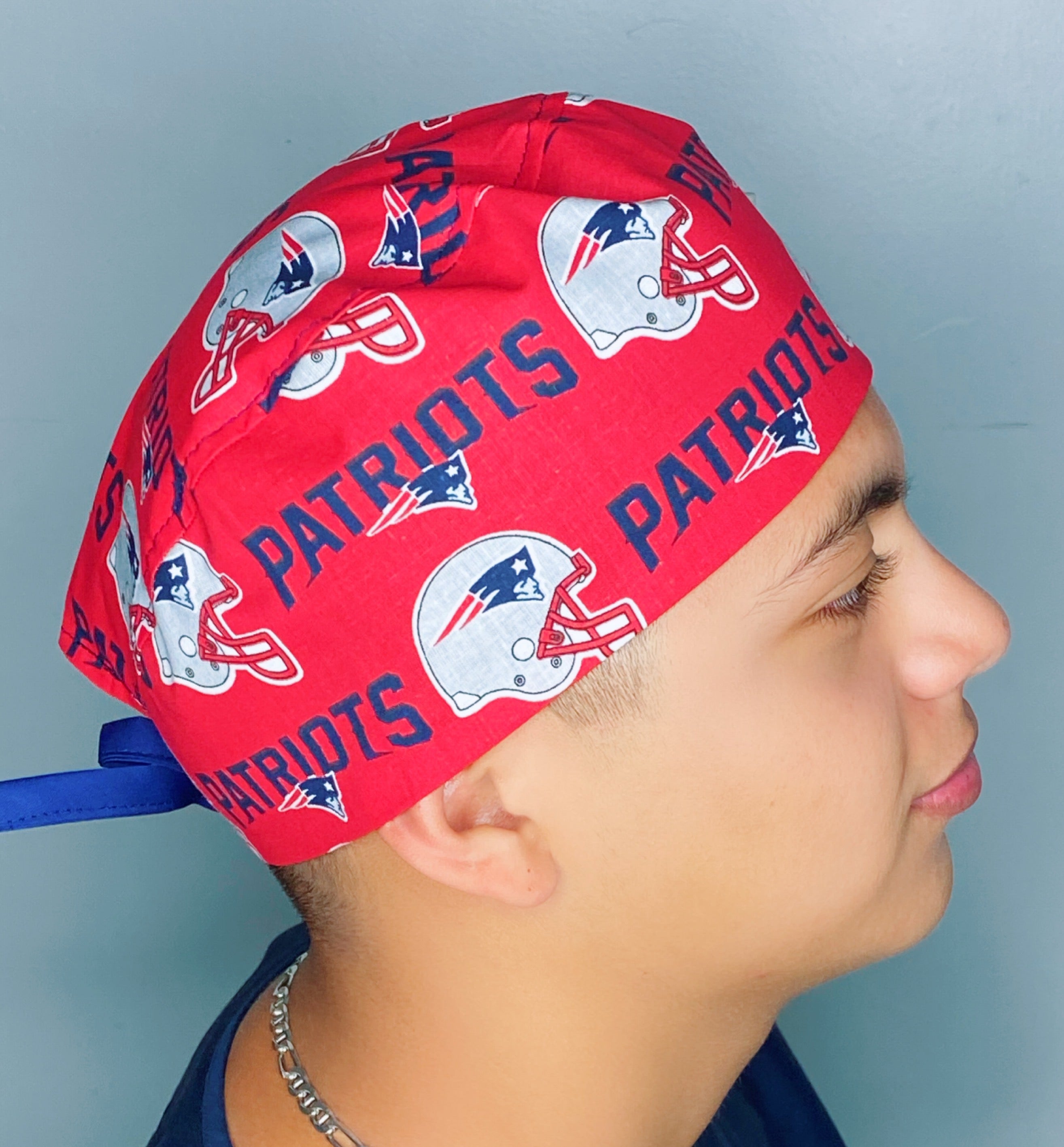 New England Football Team Unisex Sport Scrub Cap