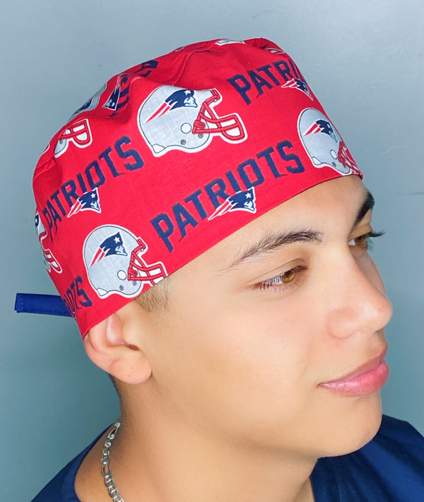 New England Football Team Unisex Sport Scrub Cap