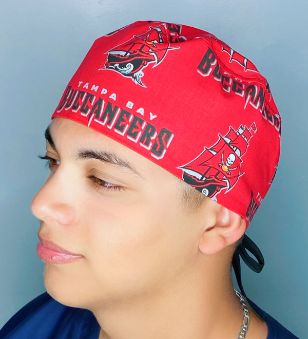 Tampa Football Team Unisex Sport Scrub Cap