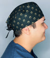 Good Luck Horse Shoe St. Patrick's Day Unisex Holiday Scrub Cap