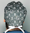 Meow Cats Skull & Bones Design Halloween Unisex Holiday Scrub Cap