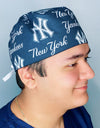 New York Baseball Team Unisex Sport Scrub Cap