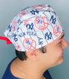 New York Baseball Team Unisex Sport Scrub Cap