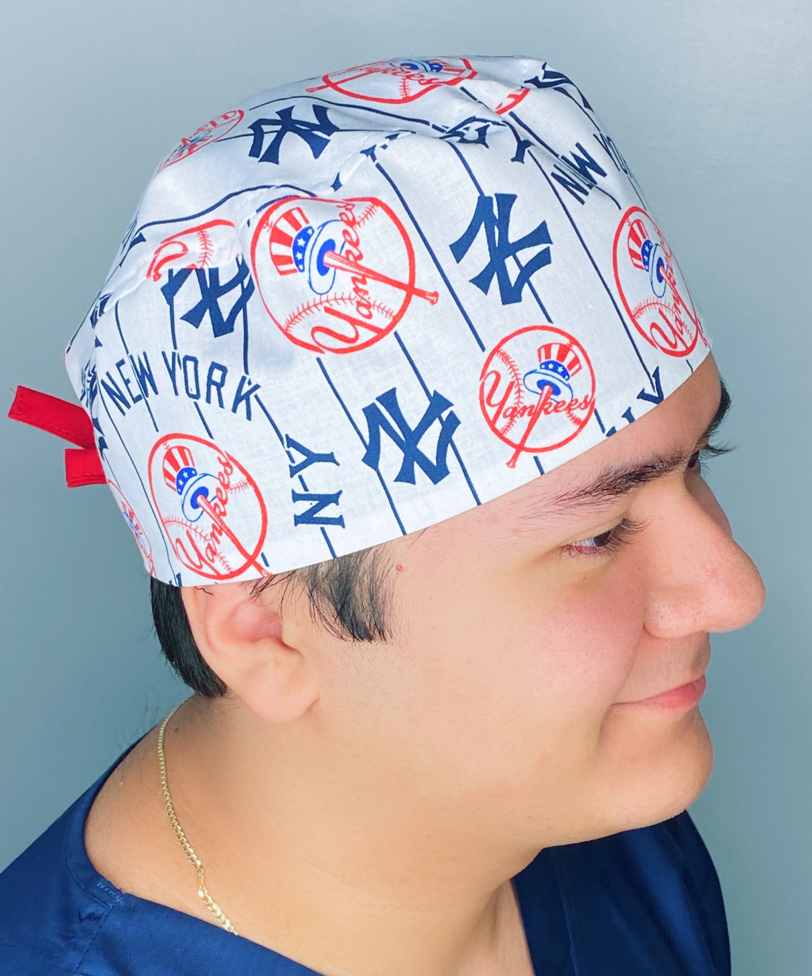 New York Baseball Team Unisex Sport Scrub Cap