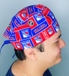 New York Hockey Team Unisex Sport Scrub Cap