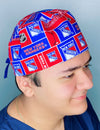 New York Hockey Team Unisex Sport Scrub Cap