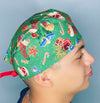 Gifts & Stockings Christmas/Winter themed Unisex Holiday Scrub Cap