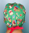 Gifts & Stockings Christmas/Winter themed Unisex Holiday Scrub Cap