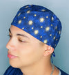 O Holy Night Christmas/Winter themed Unisex Holiday Scrub Cap