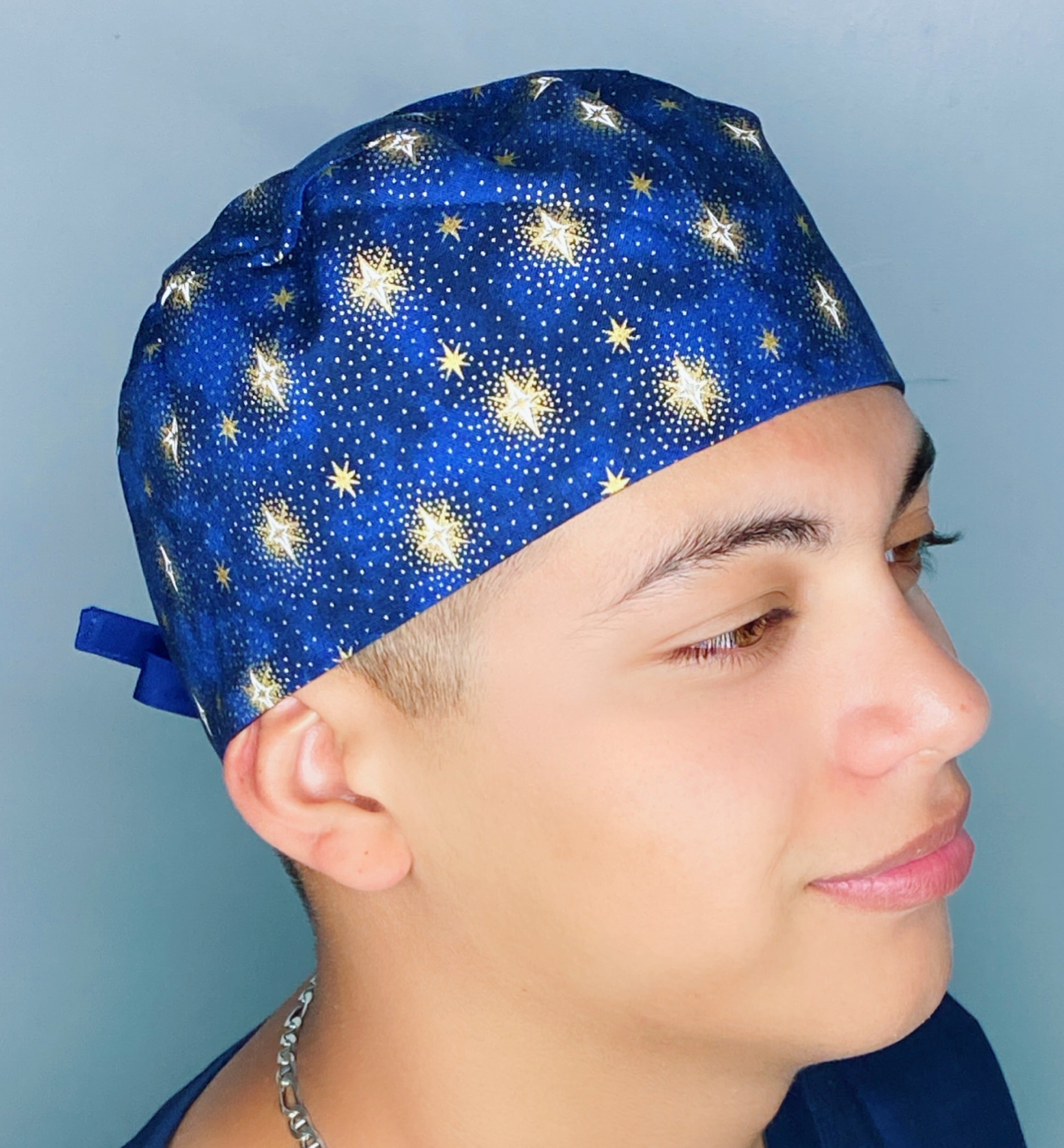 O Holy Night Christmas/Winter themed Unisex Holiday Scrub Cap