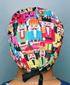 Nutcrackers All Over Christmas/Winter themed Unisex Holiday Scrub Cap