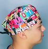 Nutcrackers All Over Christmas/Winter themed Unisex Holiday Scrub Cap