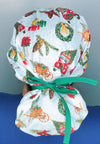 Winter Wonderland Trucks Winter/Christmas Holiday Themed Bouffant