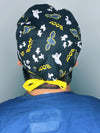 Cute Ghosts BOO Halloween Unisex Holiday Scrub Cap