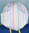 Colorful Stripes & Polka Dots Fancy Bouffant