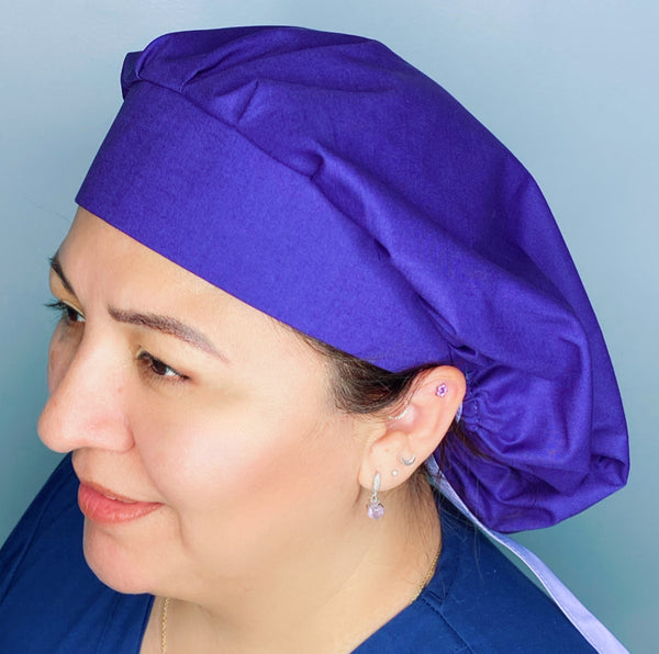 Solid Color "Purple" Bouffant