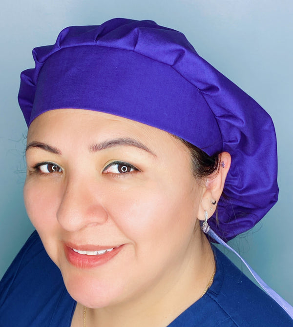 Solid Color "Purple" Bouffant