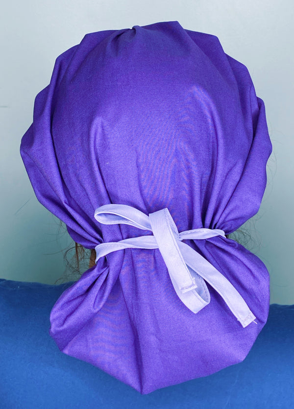 Solid Color "Purple" Bouffant