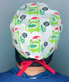 Christmas Tree Monsters Christmas/Winter themed Unisex Holiday Scrub Cap