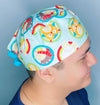 Forest Baby Animals Unisex Animal Scrub Cap