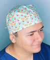 Corgi's and Peaches Unisex Animal Scrub Cap