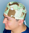 Cute Baby Monkeys Unisex Animal Scrub Cap