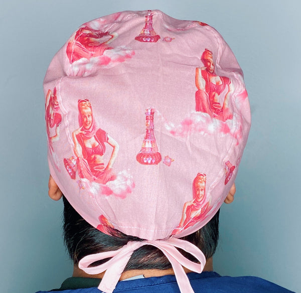 I Dream of Jeannie TV Series Famous Unisex Geek Scrub Cap