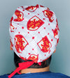 Gryffindor Shield HP Famous Wizard Movie Unisex Geek Scrub Cap