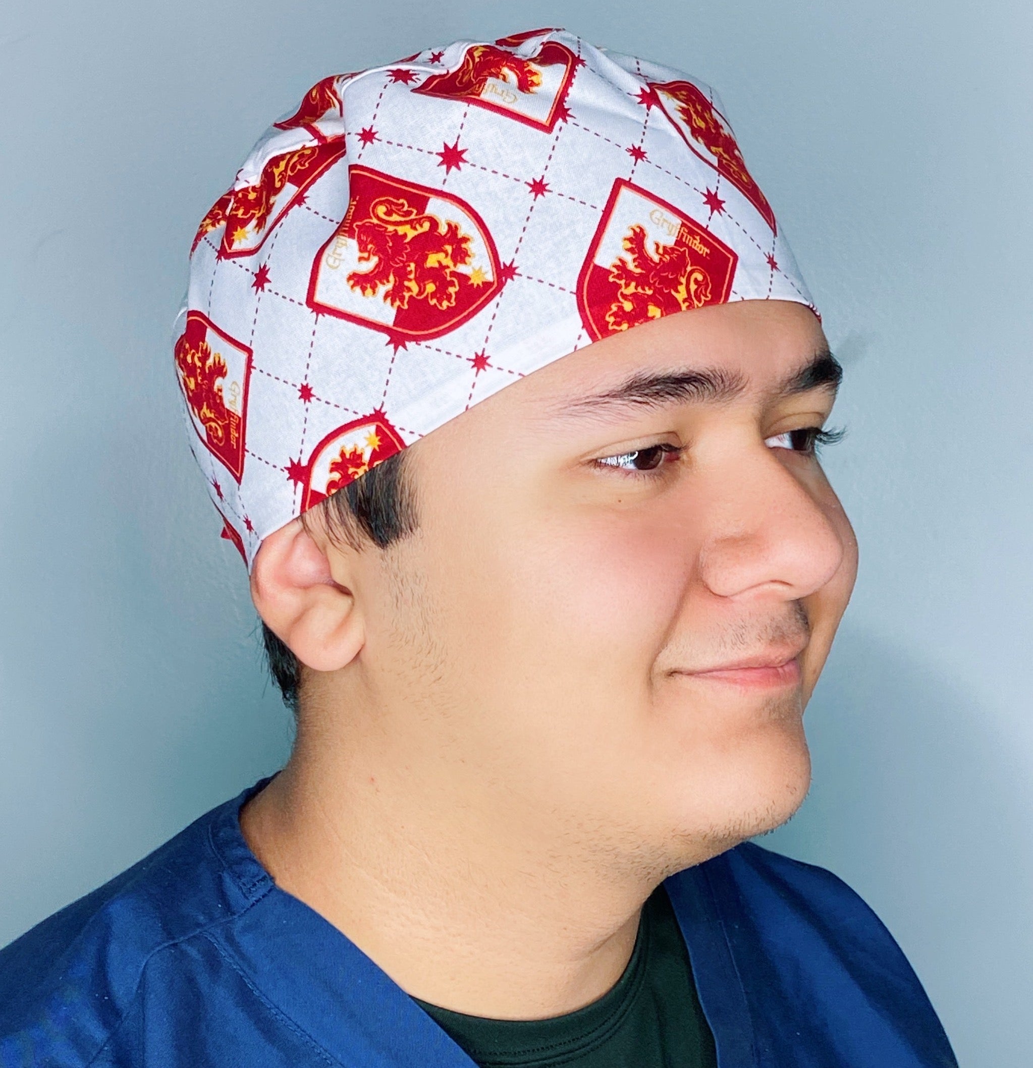 Gryffindor Shield HP Famous Wizard Movie Unisex Geek Scrub Cap