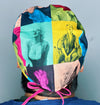 Marilyn Monroe Famous Collage Unisex Geek Scrub Cap