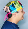Marilyn Monroe Famous Collage Unisex Geek Scrub Cap