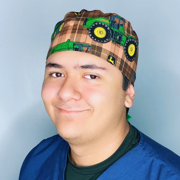 Deer Tractors Unisex Sport Scrub Cap