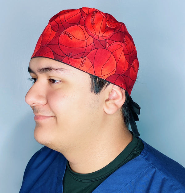 Basketball Unisex Sport Scrub Cap