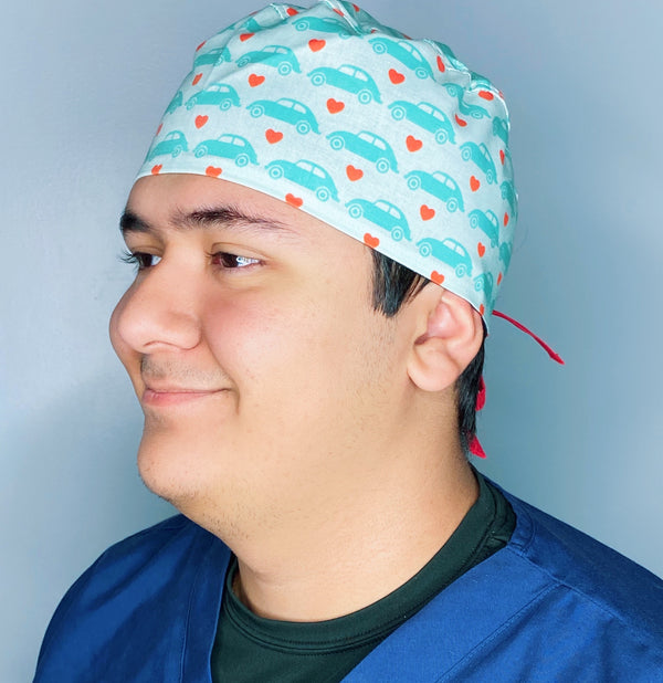 Beetle Love Unisex Sport Scrub Cap