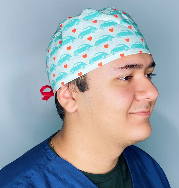 Beetle Love Unisex Sport Scrub Cap