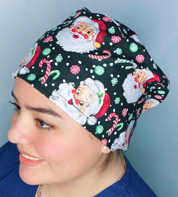Santa Claus & Candy Canes Winter/Christmas Euro