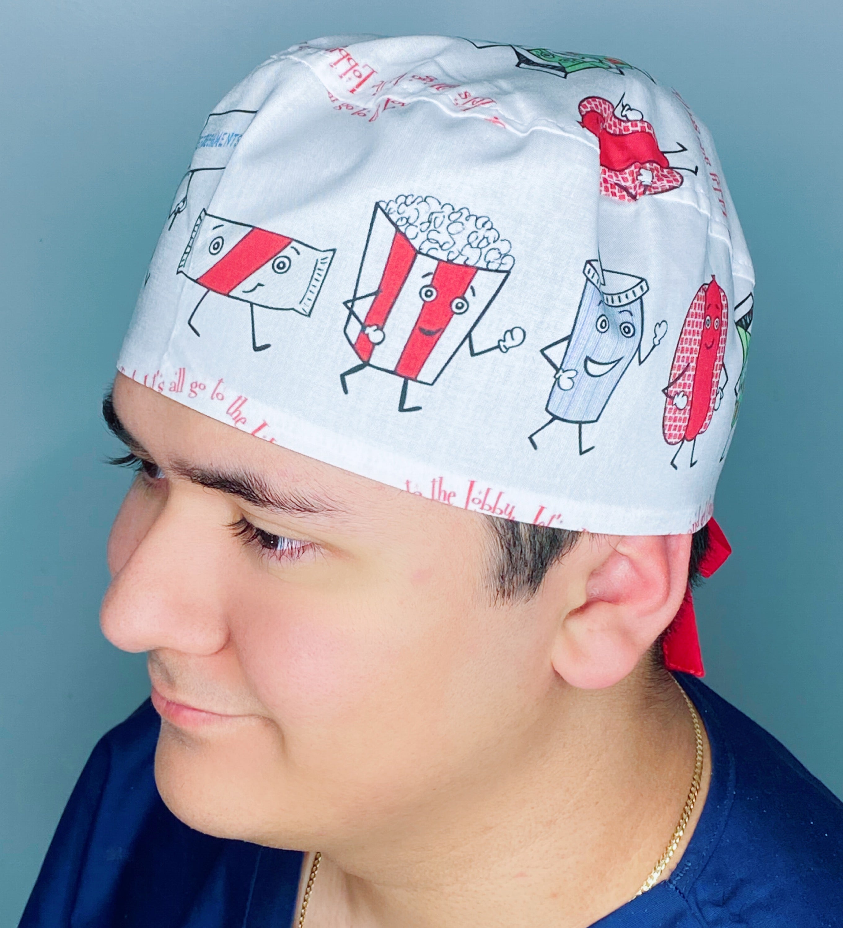 Fast Food Treats Unisex Food Scrub Cap