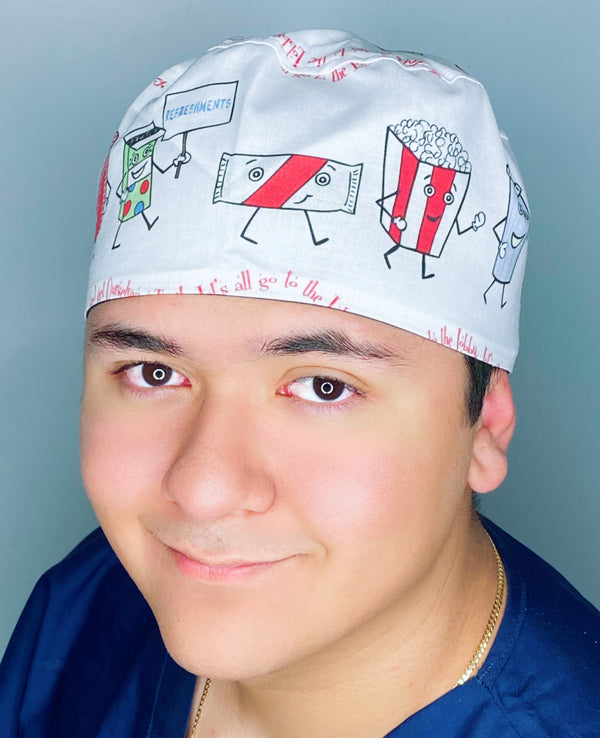 Fast Food Treats Unisex Food Scrub Cap