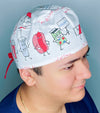 Fast Food Treats Unisex Food Scrub Cap