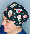 Snowman & Snowflakes Winter/Christmas Euro