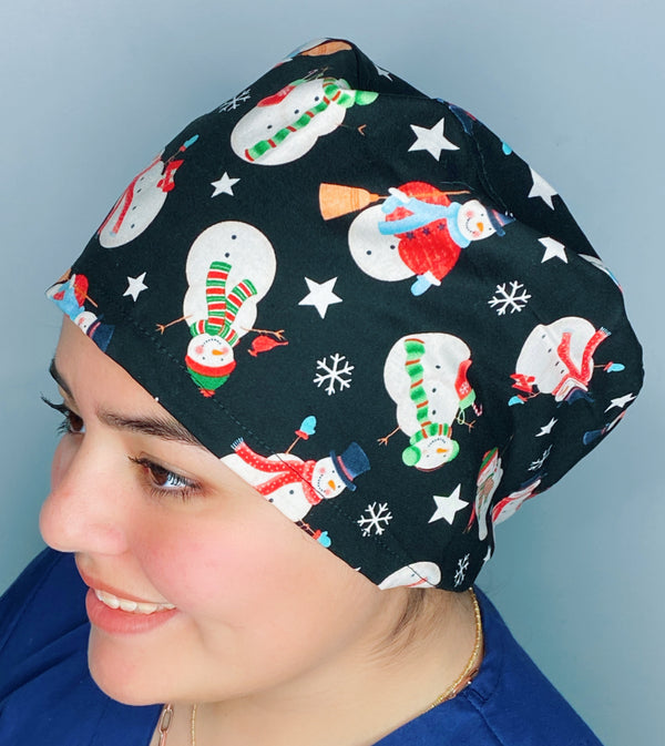 Snowman & Snowflakes Winter/Christmas Euro