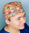 Vintage Soda Bottle Tops Unisex Food Scrub Cap